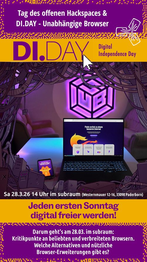 Tag des offenen Hackspaces und 3. DI-Day